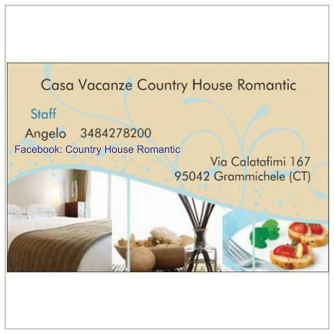 Casa Vacanza Contry House Romantic Grammichele Екстериор снимка